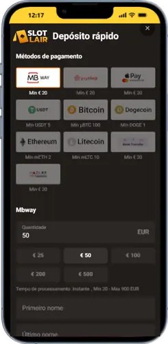 Métodos de Depósito Slot Lair – Cartões, Banco, Bitcoin e Mais